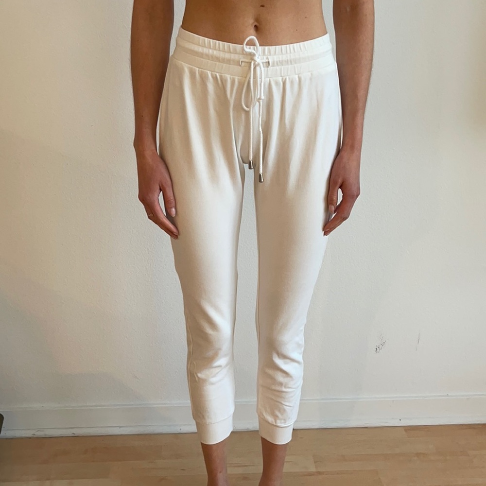 Kimberly taylor white joggers